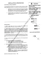 Предварительный просмотр 5 страницы KENT KW-1015W Operating, Maintenance Instructions & Illustrated Parts List