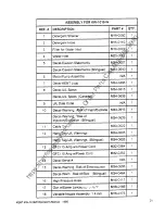 Предварительный просмотр 12 страницы KENT KW-1015W Operating, Maintenance Instructions & Illustrated Parts List