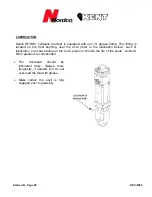 Предварительный просмотр 12 страницы KENT Nordco KF3BM Owner'S Manual