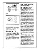 Preview for 4 page of KENT PV-1000H Operating, Maintenance Instructions & Illustrated Parts List