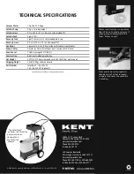 Preview for 2 page of KENT SelectSpot Specifications