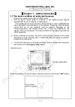 Предварительный просмотр 4 страницы KENT TW-32Qi Operation Manual