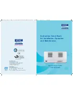 Preview for 1 page of KENT Wall Mountable Air Purifier Instruction Handbook Manual