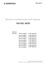 Preview for 1 page of Kentatsu KFHC12H0EN1 Installation & Operation Manual