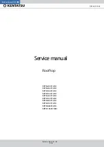 Kentatsu KRFN1050CFAN3 Service Manual preview