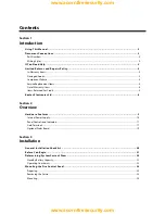 Предварительный просмотр 4 страницы Kentec Electronics Sigma A-CP Installation And Operation Manual