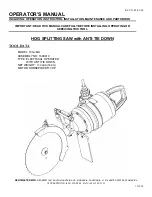 KENTMASTER 160-JB-A Operator'S Manual предпросмотр