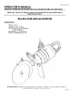 Предварительный просмотр 1 страницы KENTMASTER 160-JI Operator'S Manual