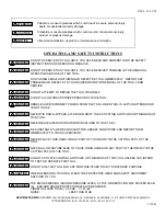 Preview for 2 page of KENTMASTER BANDMASTER BM-V-LB Operation, Instruction, Installation, Maintenance And Partsbook