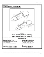 Preview for 36 page of KENTMASTER BANDMASTER BM-V-LB Operation, Instruction, Installation, Maintenance And Partsbook