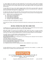 Предварительный просмотр 4 страницы Kenton ROLAND JUPITER 4 User Instructions