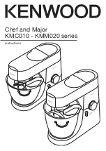 Preview for 1 page of Kenwood 0W20011091 Instructions Manual