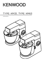 Preview for 1 page of Kenwood 0WKM336007 Instructions Manual