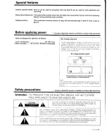 Preview for 3 page of Kenwood 101CT Instruction Manual