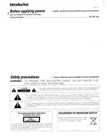 Предварительный просмотр 2 страницы Kenwood 1050MD Instruction Manual