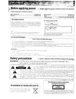 Предварительный просмотр 2 страницы Kenwood 1060CD Instruction Manual