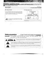 Предварительный просмотр 2 страницы Kenwood 1070KE Instruction Manual