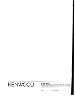 Preview for 67 page of Kenwood 1080VR User Manual