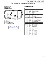 Preview for 43 page of Kenwood 144MHz FM TRANSCEIVER K2E Service Manual