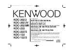 Kenwood 2022V Instruction Manual preview