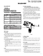 Preview for 3 page of Kenwood 3206 Service Manual