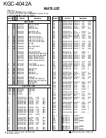 Preview for 6 page of Kenwood 4042A - KGC Equalizer / Crossover Service Manual