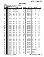 Предварительный просмотр 7 страницы Kenwood 4042A - KGC Equalizer / Crossover Service Manual