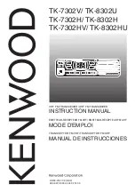 Preview for 1 page of Kenwood 407703 Instruction Manual