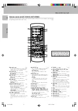 Preview for 8 page of Kenwood 5.1 KRF-V7050D Instruction Manual