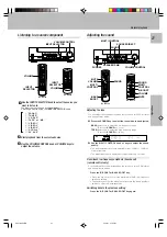 Preview for 21 page of Kenwood 5.1 KRF-V7050D Instruction Manual