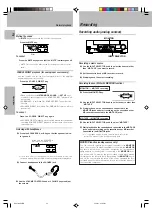 Preview for 22 page of Kenwood 5.1 KRF-V7050D Instruction Manual