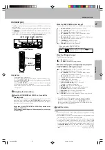 Preview for 27 page of Kenwood 5.1 KRF-V7050D Instruction Manual