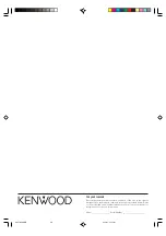 Preview for 48 page of Kenwood 5.1 KRF-V7050D Instruction Manual