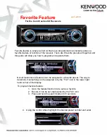 Preview for 1 page of Kenwood 5 Series Manual