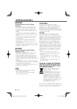 Preview for 2 page of Kenwood 5203 - KAC Amplifier Instruction Manual