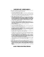 Предварительный просмотр 2 страницы Kenwood 6708EK Instructions Manual