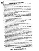 Preview for 2 page of Kenwood 6708EP Important Instructions Manual