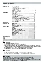 Preview for 2 page of Kenwood 717202300000 Operating Instructions Manual