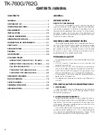 Предварительный просмотр 3 страницы Kenwood 762G Service Manual