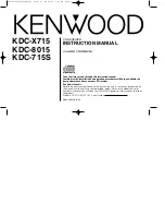 Kenwood 8015 Instruction Manual preview