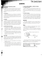 Предварительный просмотр 3 страницы Kenwood 941 Service Manual