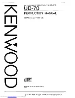 Kenwood A-522 Instruction Manual preview