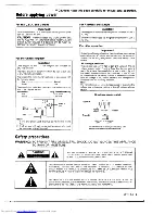 Preview for 3 page of Kenwood A-522 Instruction Manual