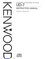 Kenwood A-711 Instruction Manual preview