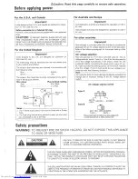 Preview for 3 page of Kenwood A-711 Instruction Manual