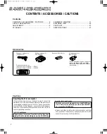 Preview for 2 page of Kenwood A4030-S Service Manual