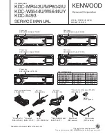 Preview for 1 page of Kenwood A64-4718-02 Service Manual