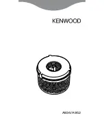 Preview for 1 page of Kenwood A934 User Manual
