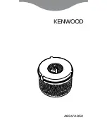 Kenwood A934 User Manual preview