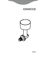 Предварительный просмотр 1 страницы Kenwood A941 Manual
